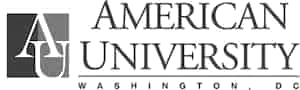 American University logo